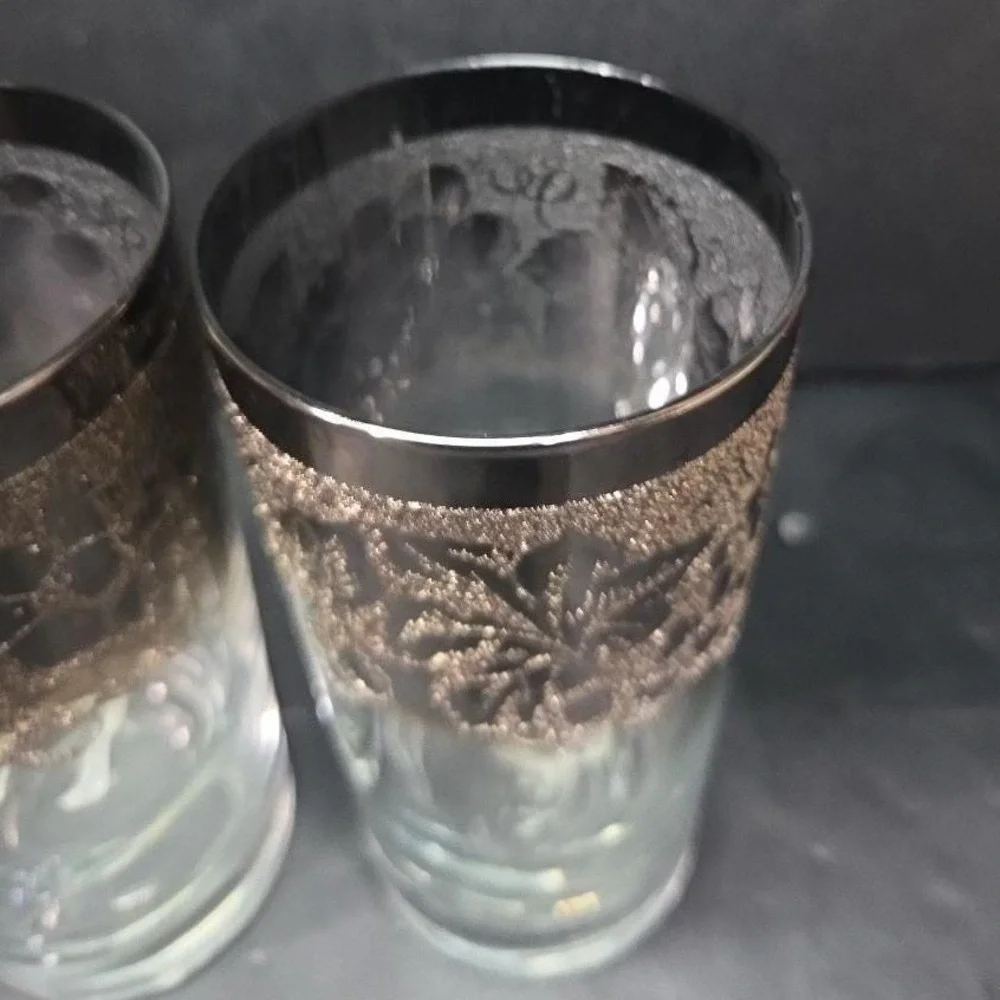 Dorothy‎ Thorpe Ombré Tumblers, Set of 2, Vintage Mid-Century Modern Drinkware